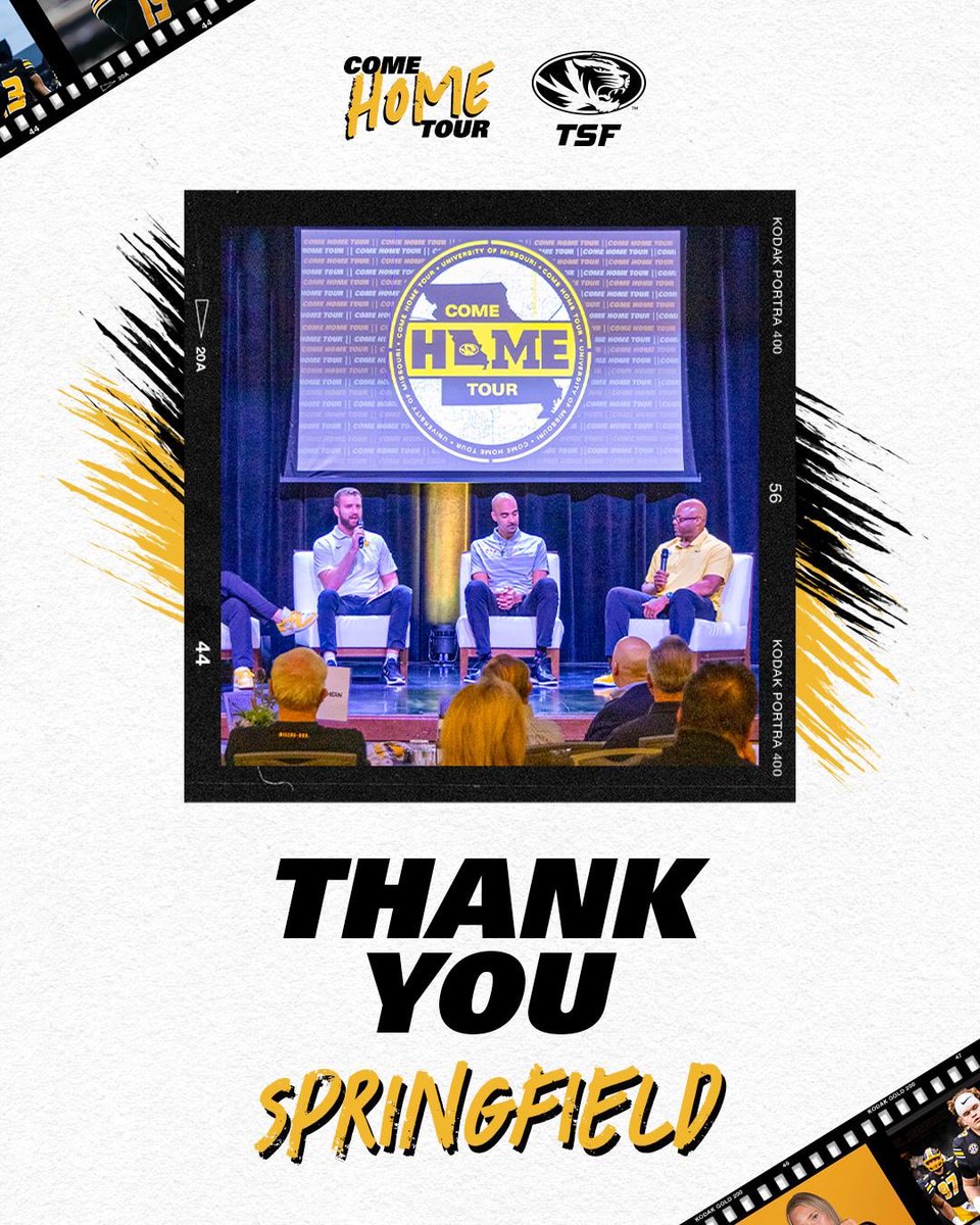 Springfield, you made the Come Home Tour unforgettable! Thank you for your passion and for embracing our athletes and coaches with open arms. Together, we're stronger! #ComeHomeTour #MIZ