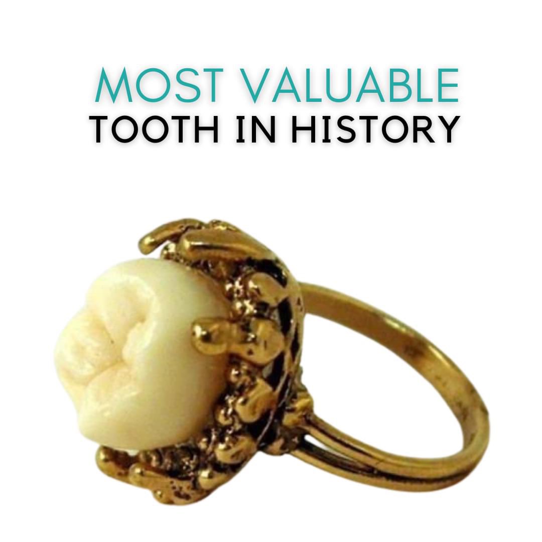 Fun Fact! The most valuable #tooth in history belonged to Sir Isaac Newton. In 1816 one of his #teeth was sold in London for $3,633, or in today’s terms $35,700. The tooth was set in a ring! #dentaltrivia #dentist #dental #wednesday #wednesdaywisdom #SwinneyDental #TylerTexas