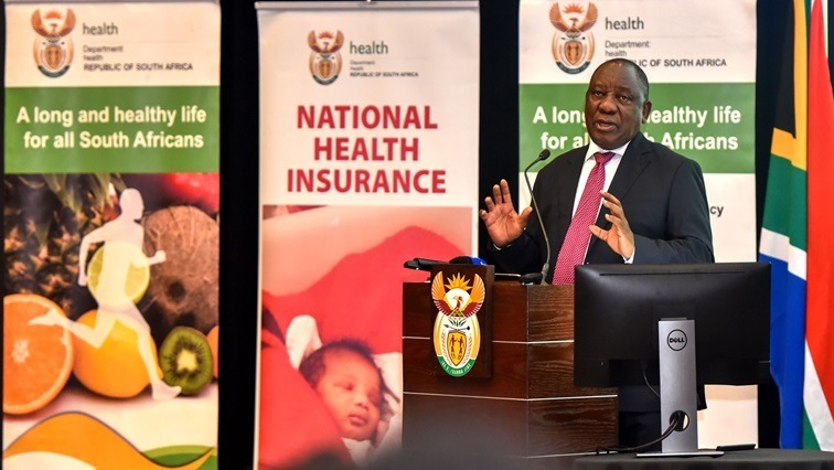 President Ramaphosa's public personality is quite perplexing, as it fluidly shifts to suit the audience and environment he is in at any given moment. Nonetheless, I am absolutely and particularly charmed by the persona he is presenting at today's NHI signing ceremony. He came out
