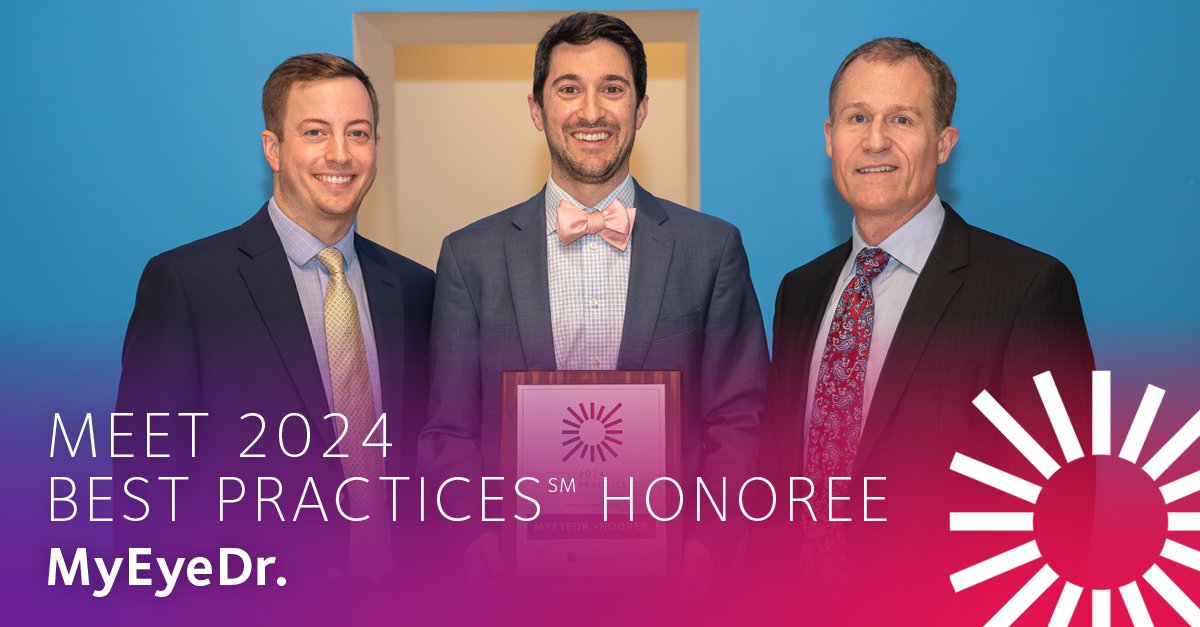 Meet 2024 #BestPractices Honoree @MyEyeDr from Birmingham, AL. Education for both staff and patients is a key pillar of this practice.  Learn more about MyEyeDr.: locations.myeyedr.com/al/birmingham/…