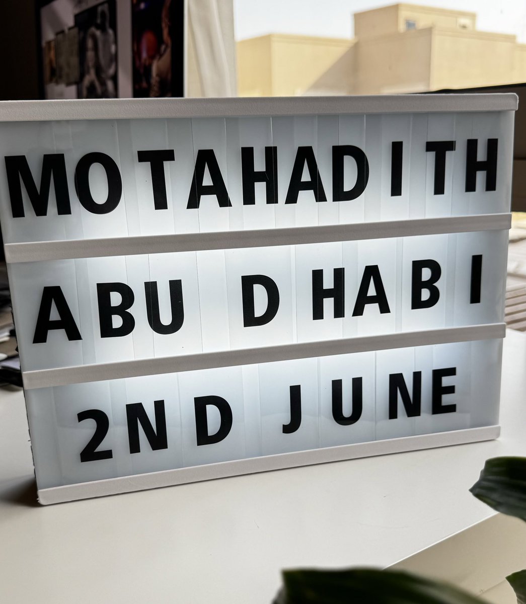 ورشة عمل مُتحدث #أبوظبي في 
2nd June 2024 

تقديم جيسي المر jessytrends@

✔️ كيف تصبح مُتحدثاً مُلهماً 
✔️ كيف تتحدث بثقة أمام الآخرين  
✔️ تعلم لغات التواصل الأربع
✔️ كيف تجذب أي حضور 
✔️ كيف تُعزز حضورك التنفيذي 

#ورشة_عمل #مهارات_الإلقاء #الامارات