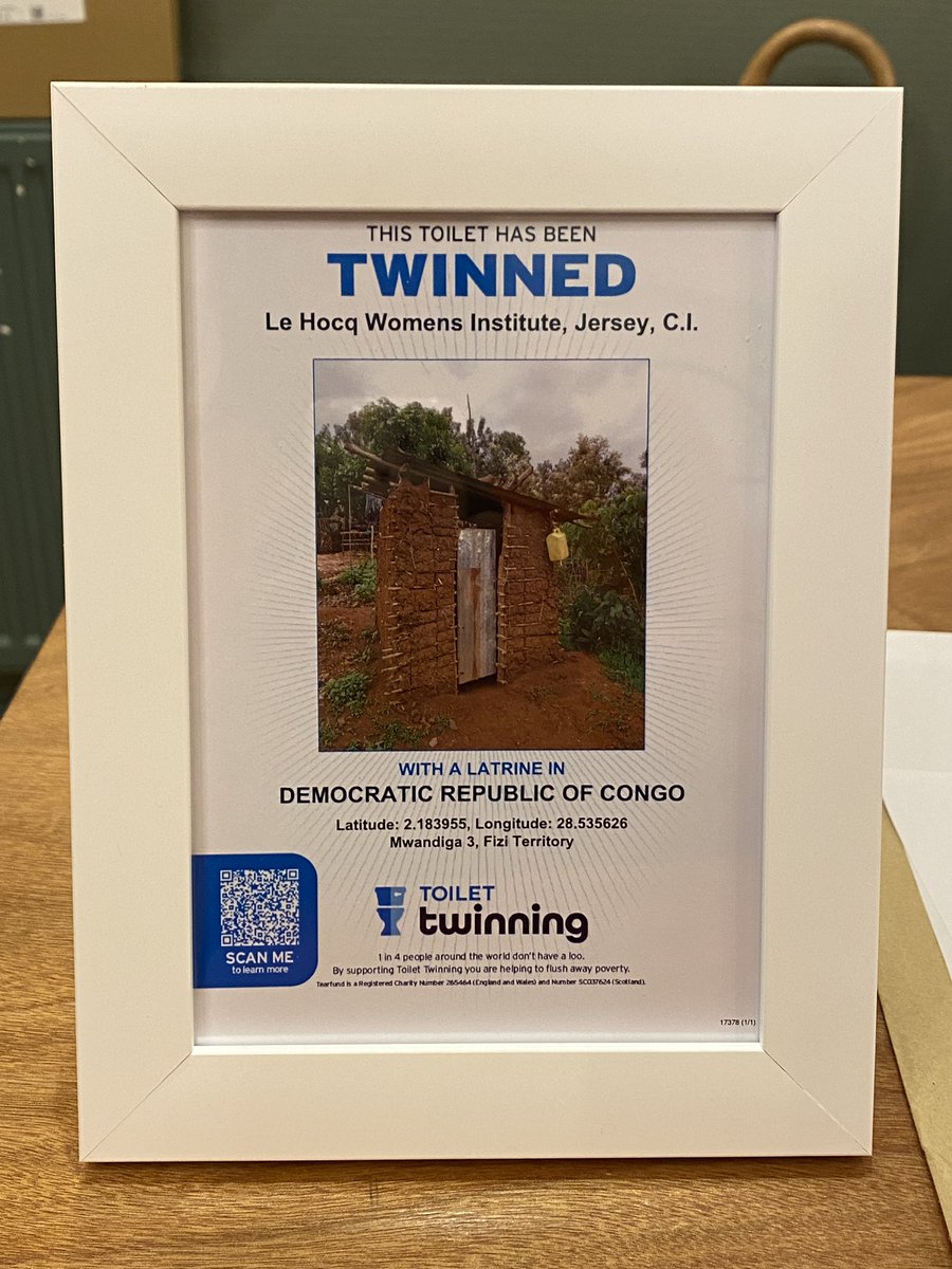 The next time you go to Le Hocq Inn #jerseyci you will find the toilet is now twinned with ⬇️