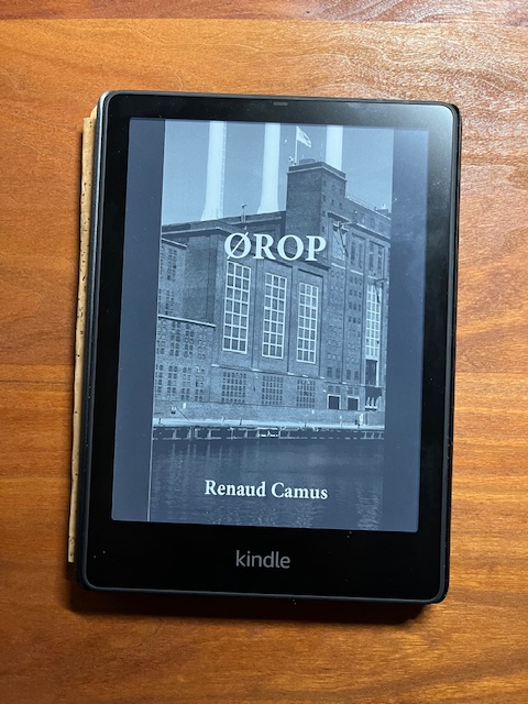 Today, Ørop, the first work of fiction by Renaud Camus ever to be published in English translation, has its global release in ebook format. 

In truth, this little story, a mere 46 pages long, hardly counts as a book at all. Why bother to publish it in stand-alone format?

In