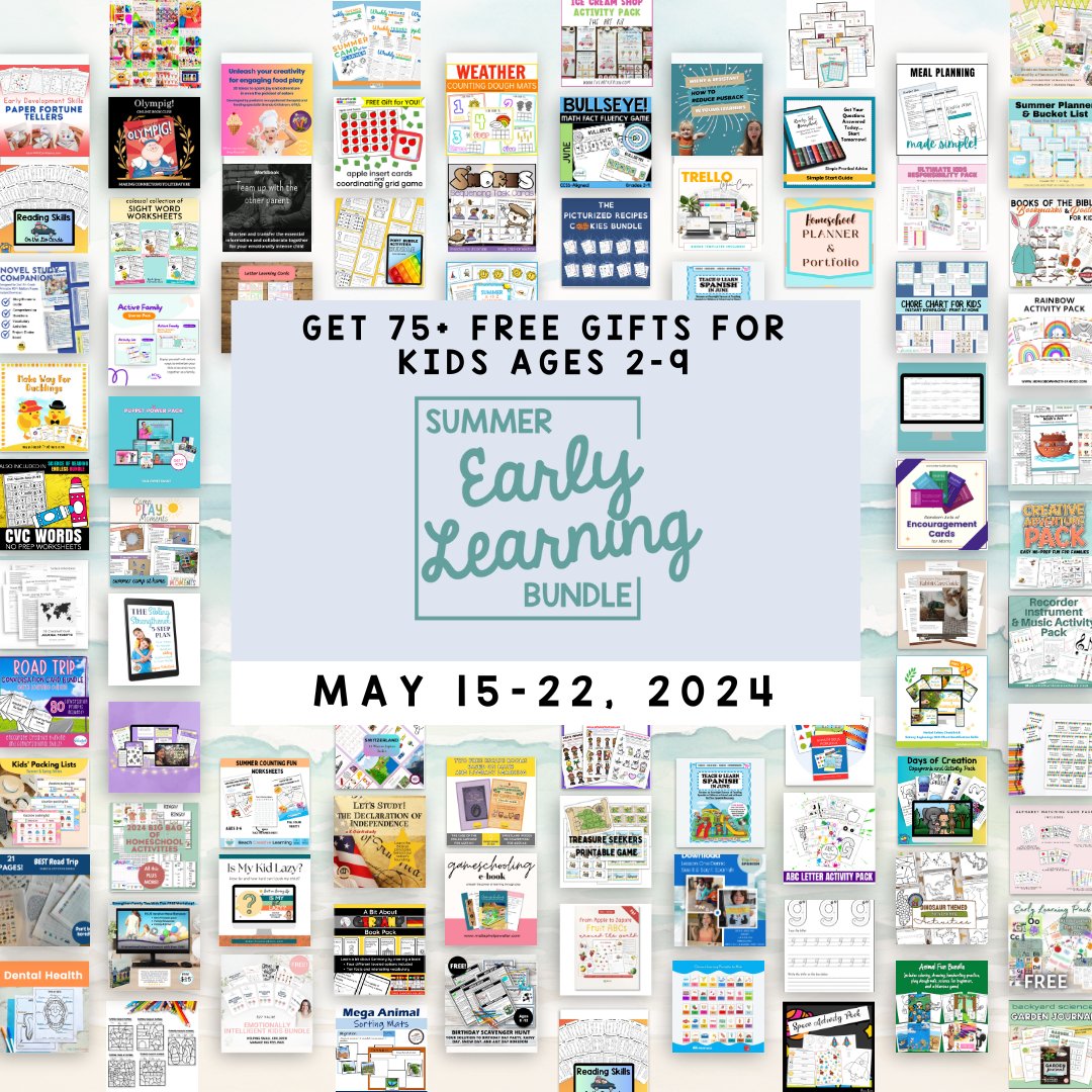 🌞📚 Keep your early learner engaged all summer long with the Summer Early Learning Bundle! 🎉 Get 75+ amazing resources valued at $900+ for FREE! Don't miss out! Sign up now: #afflink …-readingbettertogether.thrivecart.com/summer-early-l…