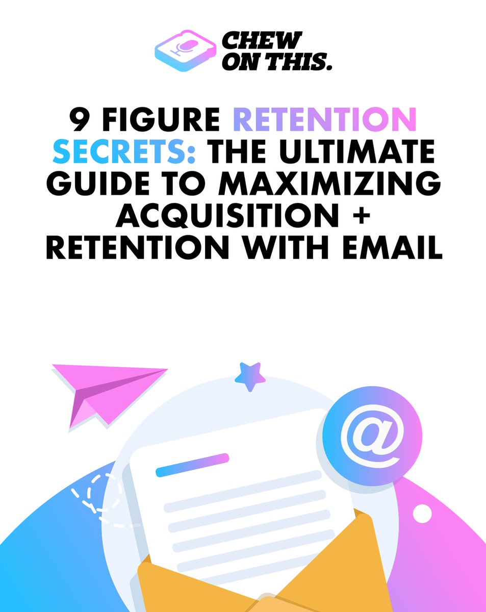 As promised, here’s the guide that shows you EXACTLY how you can dominate email retention & acquisition in 2024

This is exactly how we’re doing it at Obvi - and we want you to copy it.

9-fig retention secrets. Like & comment “email” and I’ll DM it to you (MUST BE FOLLOWING)