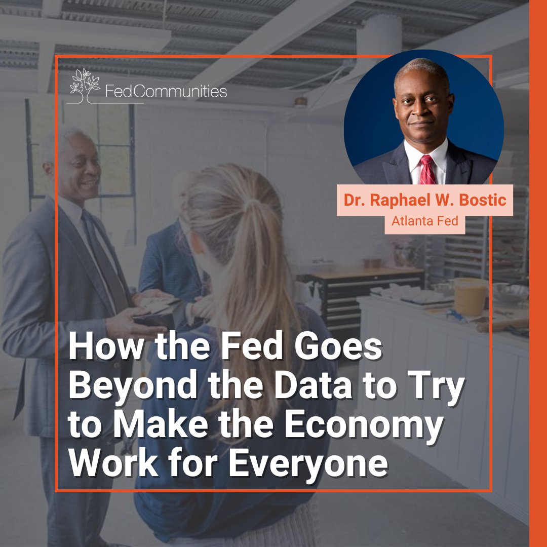 Utilizing qualitative data from various sources helps paint a comprehensive picture of economic well-being and contributes to policy discussions at the Fed. In this blog by @AtlantaFed President Bostic, find out how qualitative data is being put to use. bit.ly/3y2O8Hk