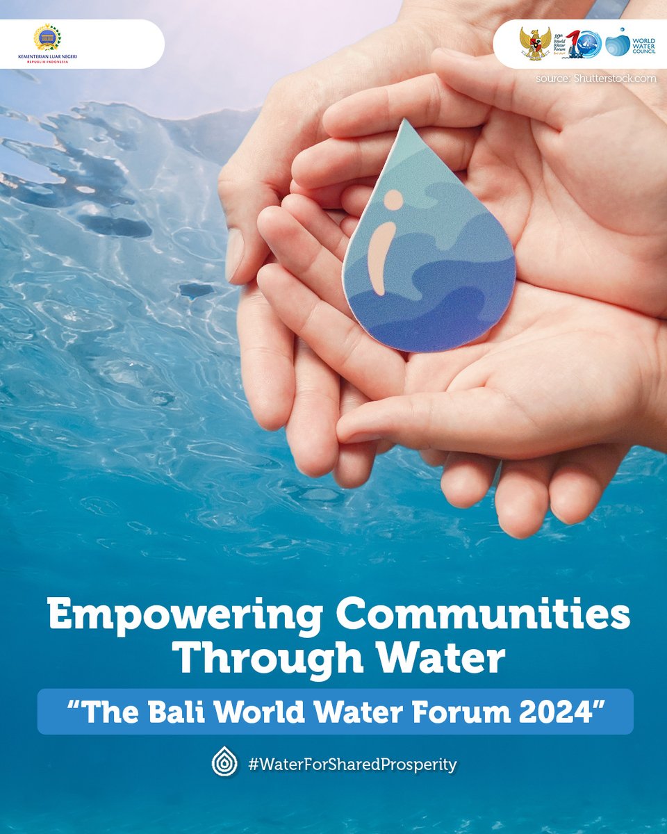 The World Water Forum provides a global platform for generating ideas for sustainable water management and shared prosperity.
#10thWorldWaterForum
#WaterForSharedProsperity 
#WonderfulIndonesia
#PesonaIndonesia
#DiIndonesiaAja
#BanggaBerwisataDiIndonesia