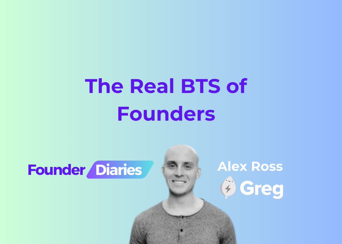 From $2,000 in Dead Plants to a 3 Million Plant Community, @AreteRoss's journey building @gregsavesplants is an incredible story of persevering through ups and downs. Read more👇 founderdiaries.substack.com/p/alex-ross-gr…
