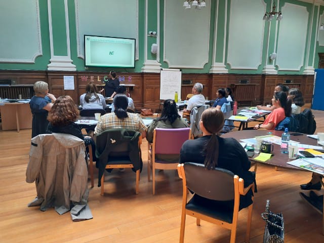Project Facilitators from the National Dementia Services delivering the Facilitator Education Programme for the Implementation of National Clinical Guideline no.21 today. Committed to more appropriate prescribing of psychotropic medications for non-cognitive symptoms of dementia