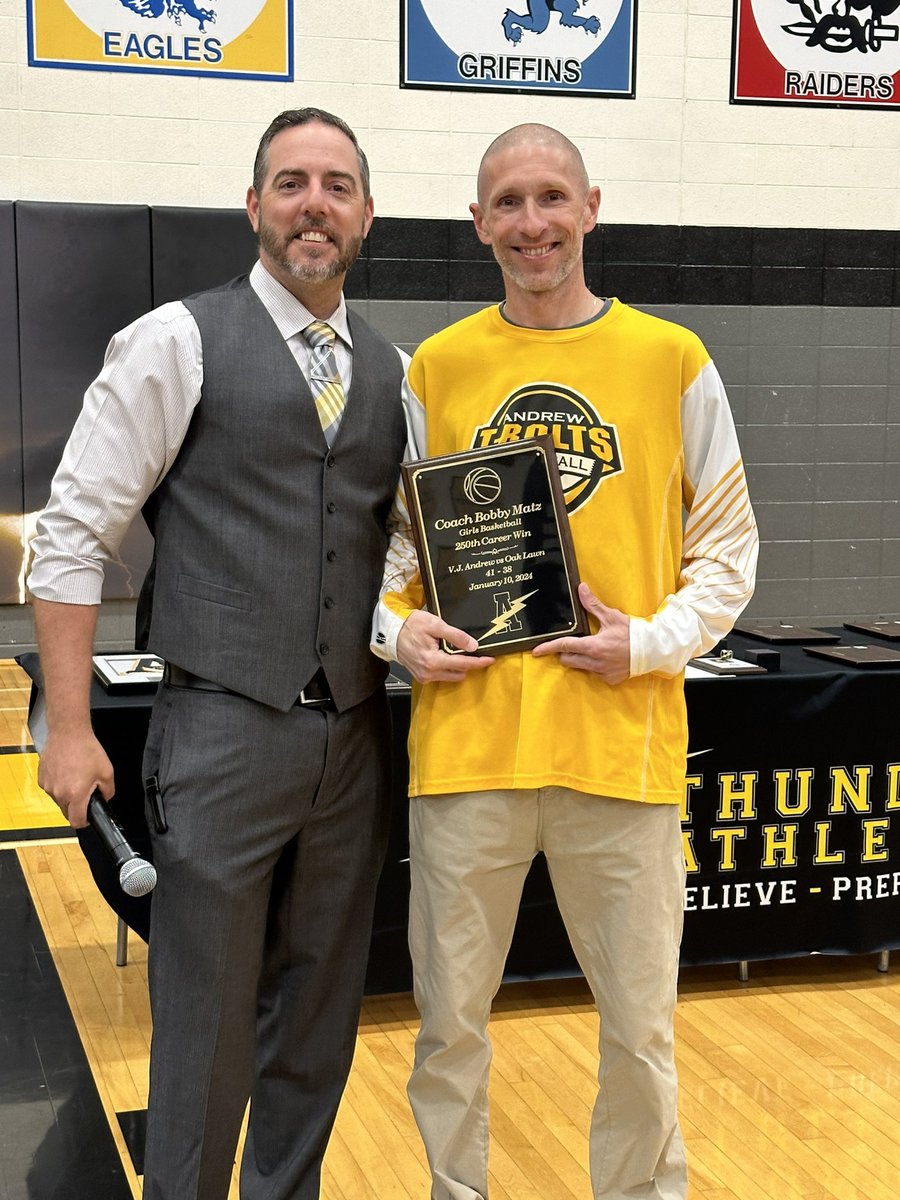 Congratulations to Head Coach Bobby Matz of <a href="/vjagirlsbball/">VJA Girls Basketball</a> who won his 250th Career Game this year