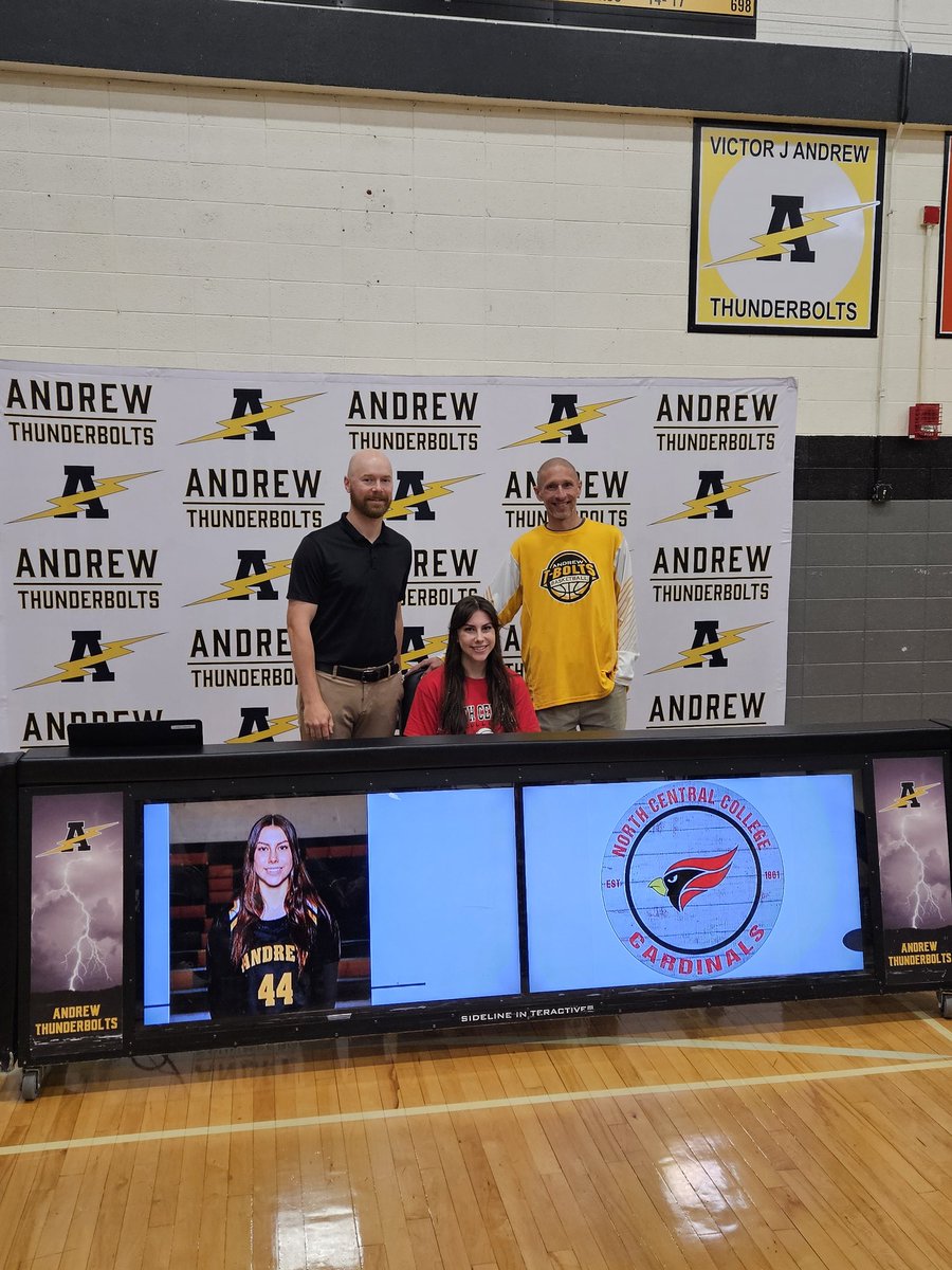 Congratulations to Mikayla Summey on her signing day this morning.  Mikayla is on her way to do great things at North Central College!!!