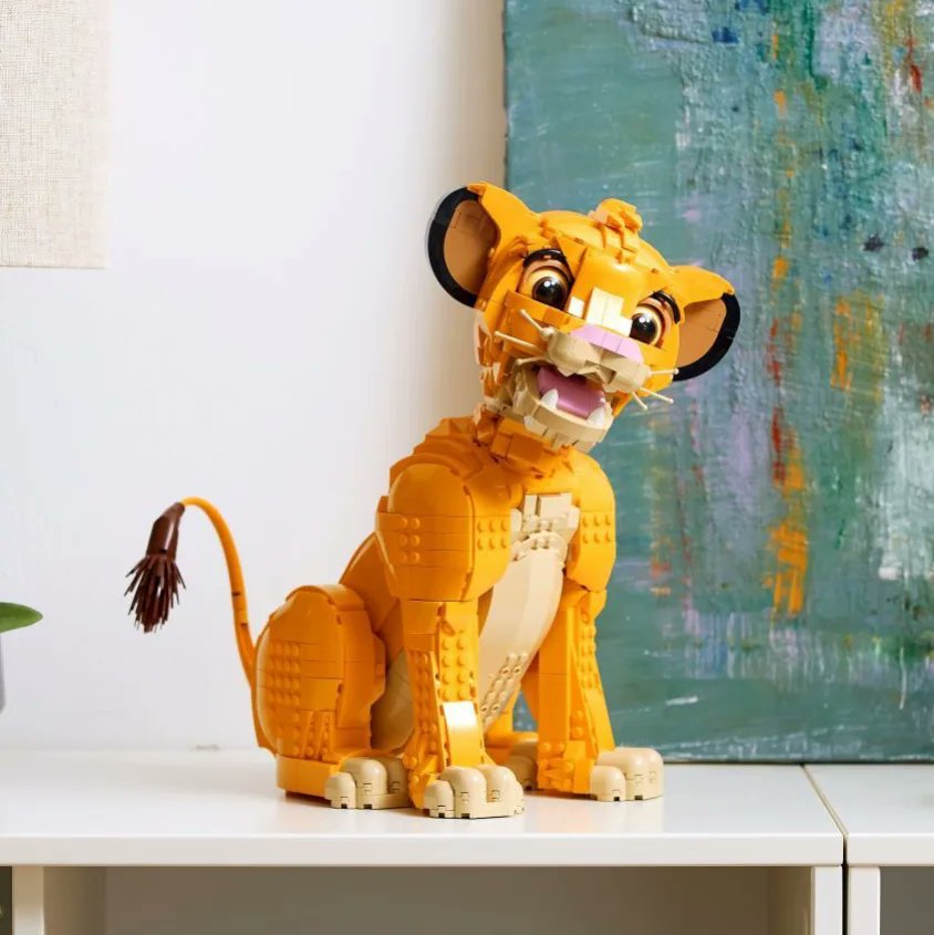 New LEGO Disney Simba the Lion King officially revealed! Release: June 1st Price: $129.99 Pieces: 1445 #legonews #legoleaks #lego #Simba #lionking #disney