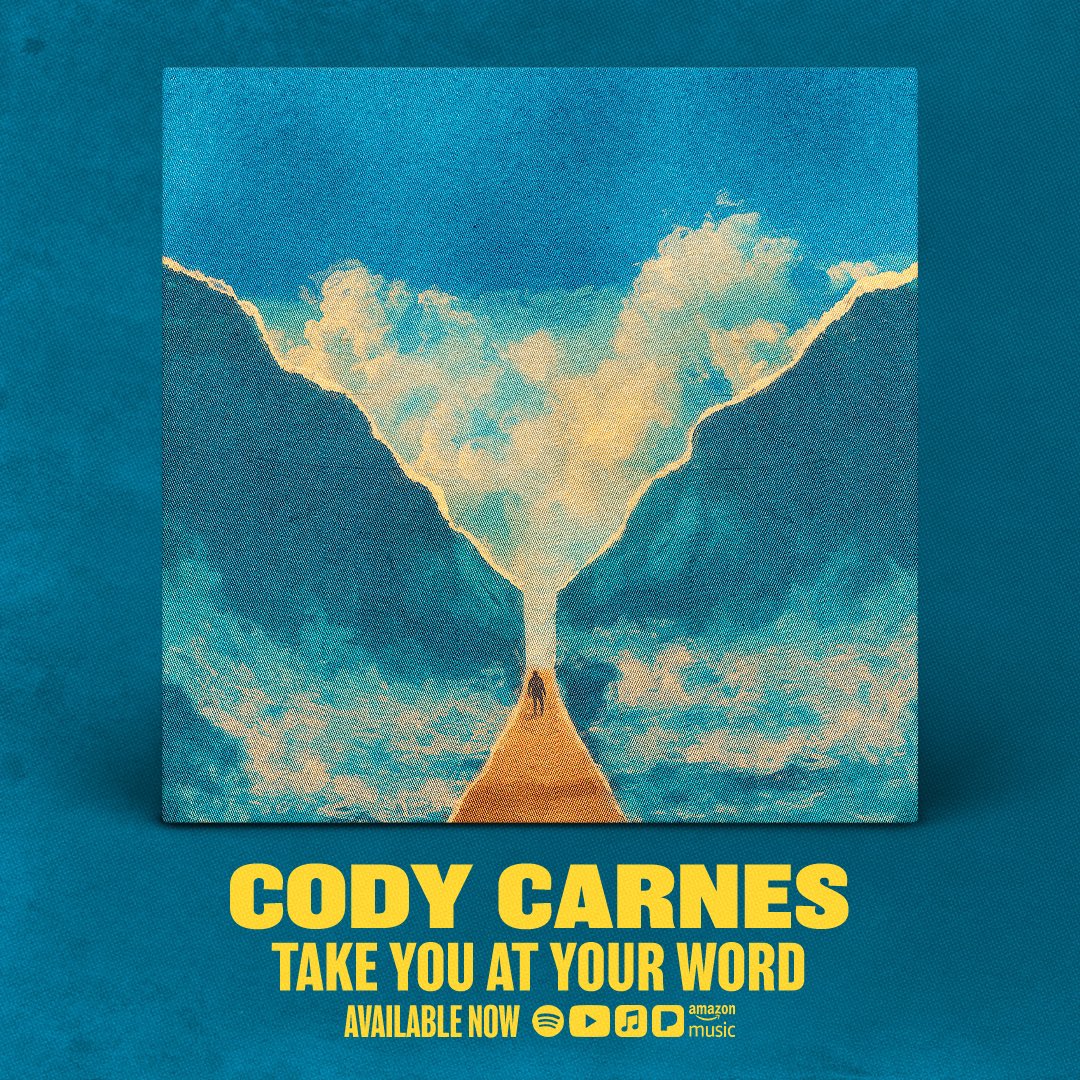 So excited about this new version of Take You At Your Word! This song is so fun to sing. If He says it.. I believe it! I’ll take Him at His word. 🙌🏼 codycarnes.lnk.to/takeyouatyourw…