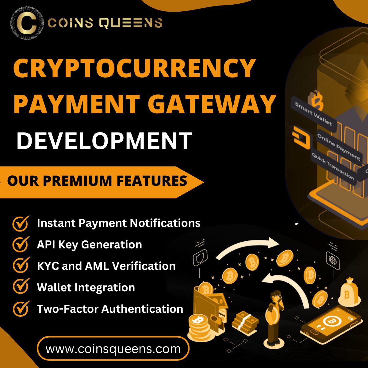Stay ahead of the curve and embrace the future of payments with our cutting-edge cryptocurrency payment gateway solutions. 

Get ready to unlock new revenue streams and drive growth like never before!

For More Info >>> shorturl.at/kGST5

#CryptoPayments #Blockchain #Crypto