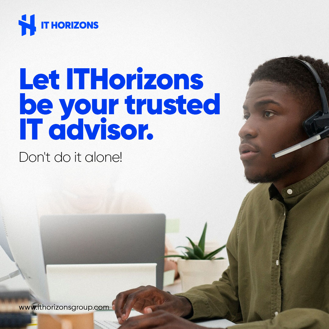 Managing complex IT systems can be a daunting task.  Contact us and let us discuss how we can empower your business with customized solutions, proactive support, and expert guidance. #WeAreHereToHelp #TechExpertise #ITHorizons