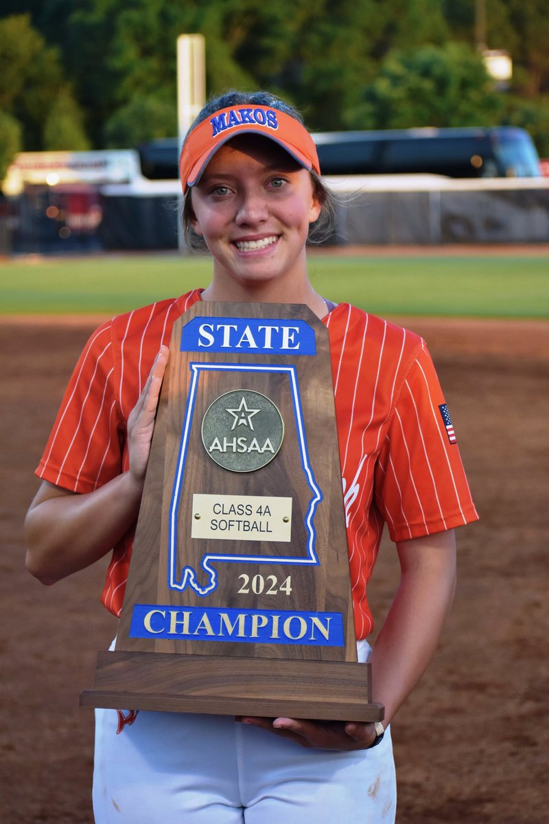 Congrats to Kadence Rye (2025) <a href="/Kadence_1012/">KadenceRye2025</a> and her Orange Beach High team on winning their 4th State Championship in a row yesterday!! Way to go girls! #maruccipatriots