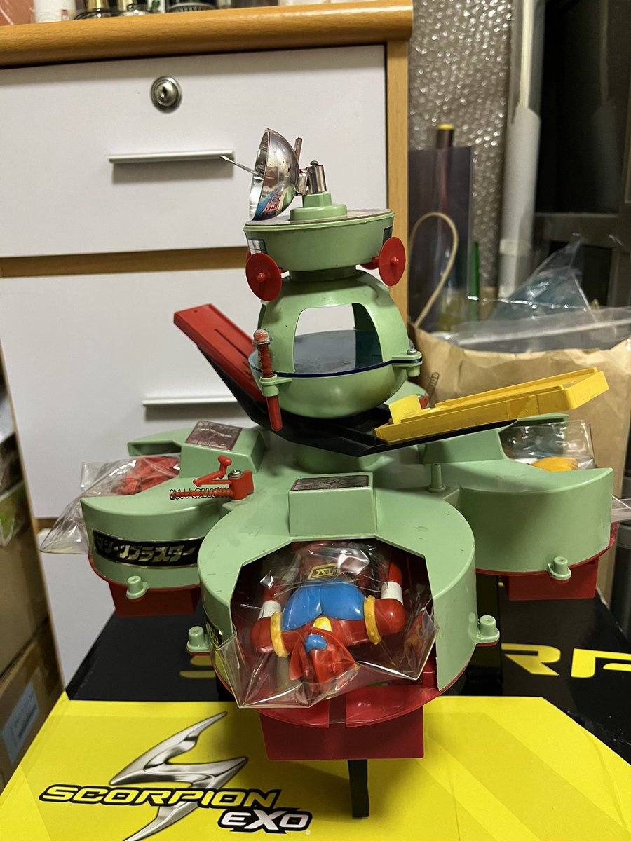当時物【タケミ】マシーンブラスター アストロ基地 ブロッカー軍団