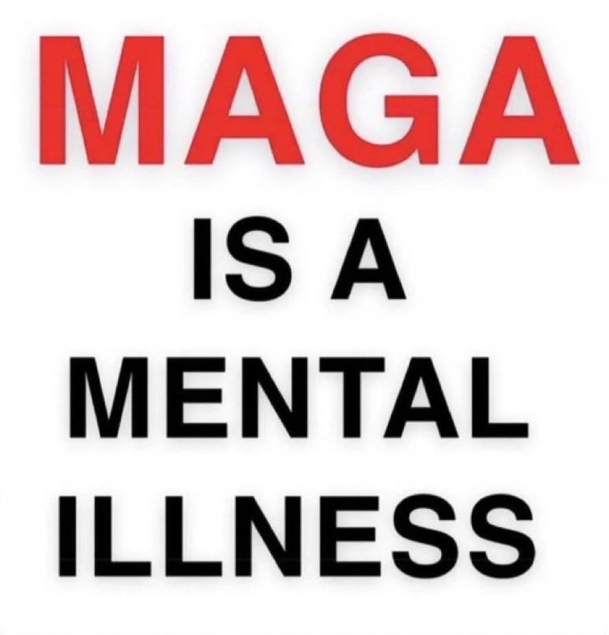 #MAGA is a mental illness Check on my #blog --> sydesjokes.blogspot.com/2024/05/maga-i…