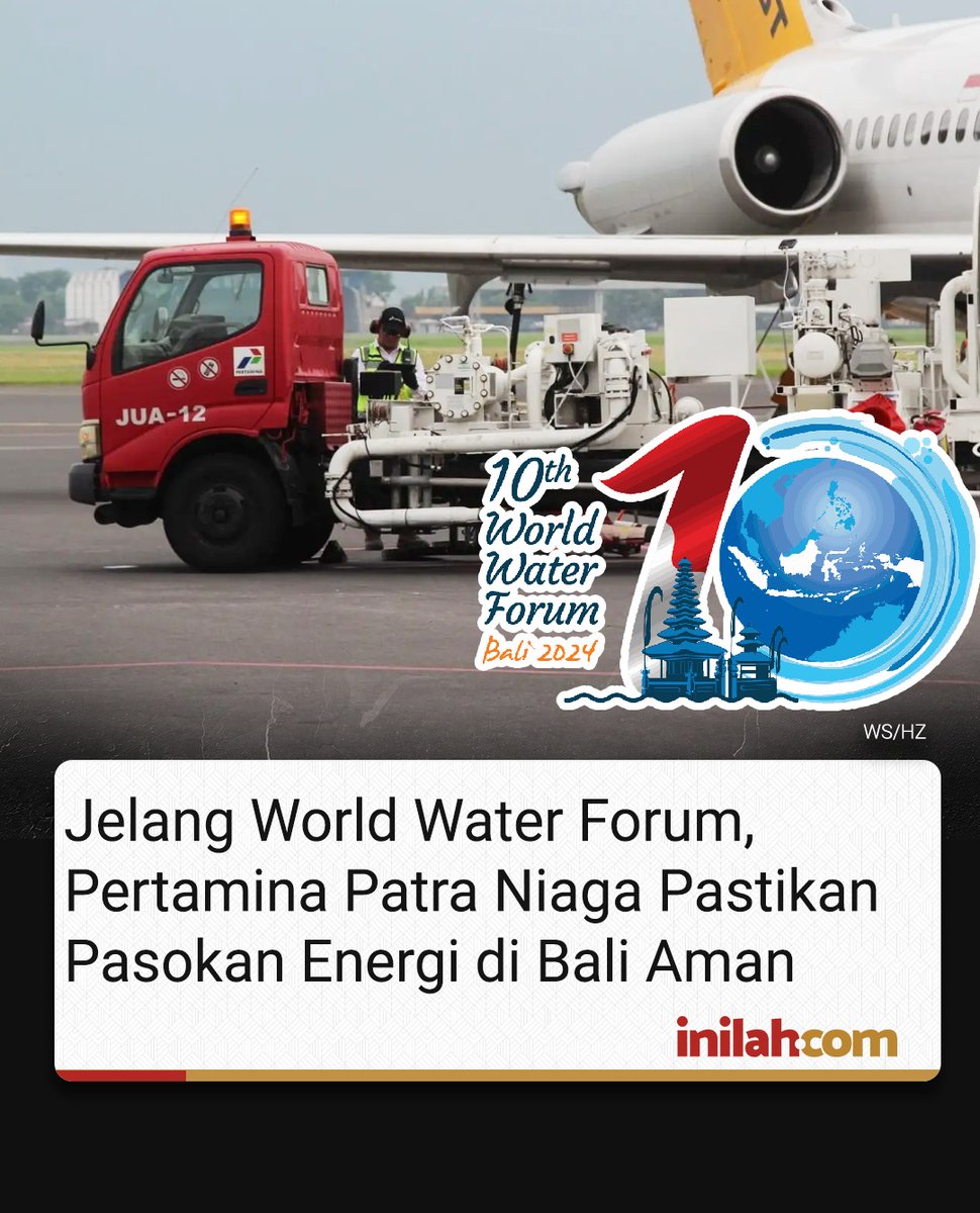 Jelang perhelatan World Water Forum (WWF) ke-10 yang akan digelar pada 18 - 25 Mei 2024 di Bali, Pertamina siapkan ketersediaan pasokan energi berjalan optimal.

🗣️ ”Melalui regional Jatimbalinus, Pertamina jamin pasokan avtur, BBM dan LPG di kegiatan WWF 2024,” jelas Vice