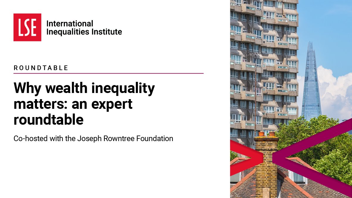 📺You can now find the recording of Monday's expertroundtable event on 'Why Wealth Inequality Matters' on our YouTube channel! Check out the brilliant talks here 👇 youtube.com/watch?v=VK4qzA…