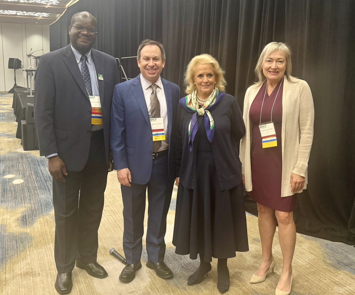 Thank you @RogerMarshallMD & @RepDebDingell for addressing @ACPIMPhysicians this morning at #ACPLD on the landscape of healthcare legislation. We are appreciative of your work
