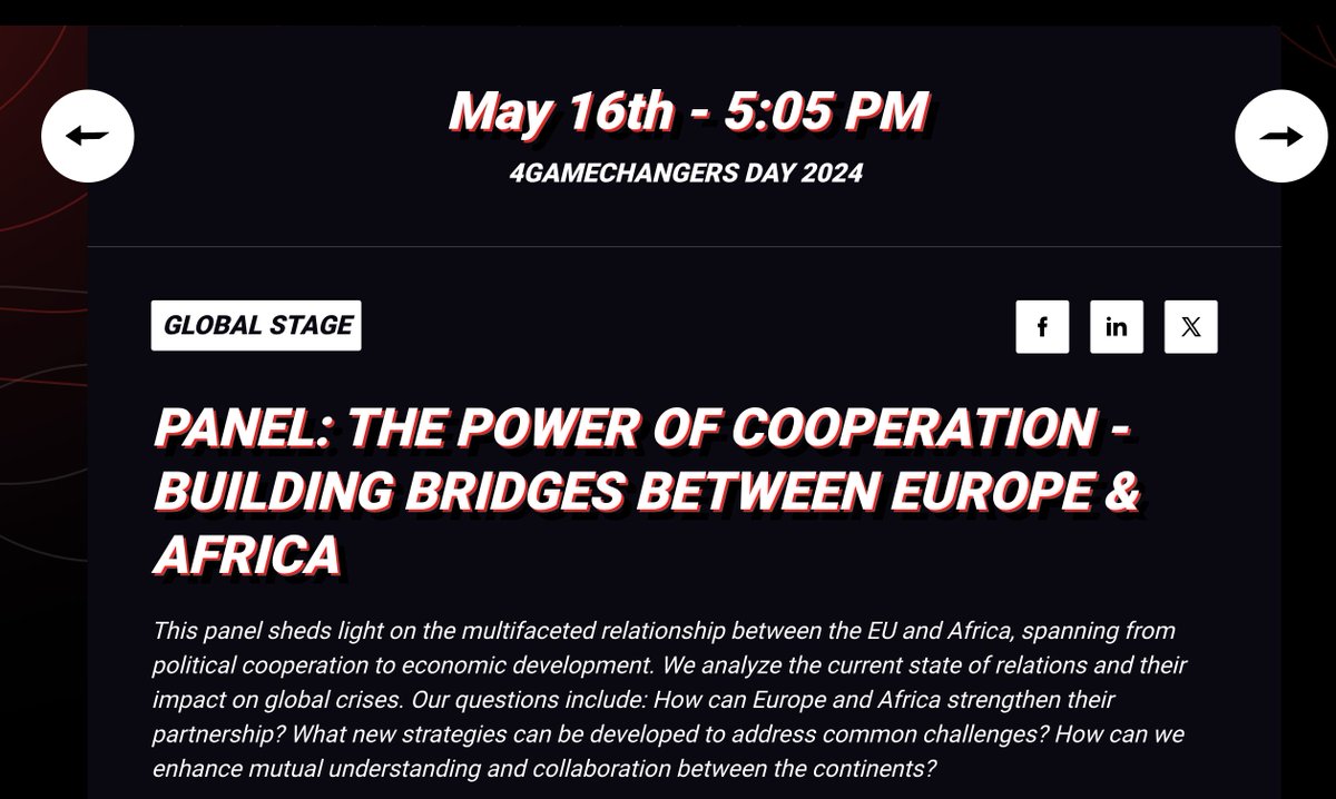 Join us at @4Gamechanger as @LeylaHussein advocates for a world where women have power and agency to shape their own destinies while building on the power of cooperation.#4GAMECHANGERS shorturl.at/dgmAV