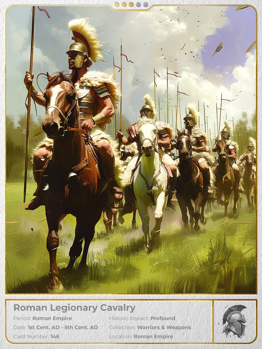 Millenia of conflicts made the art of war evolve. What hasn’t changed are its core principles; army composition is everything. The Romans understood this vital fact and realized the necessity of embedding cavalry into their legions A 🧵on their use and evolution.