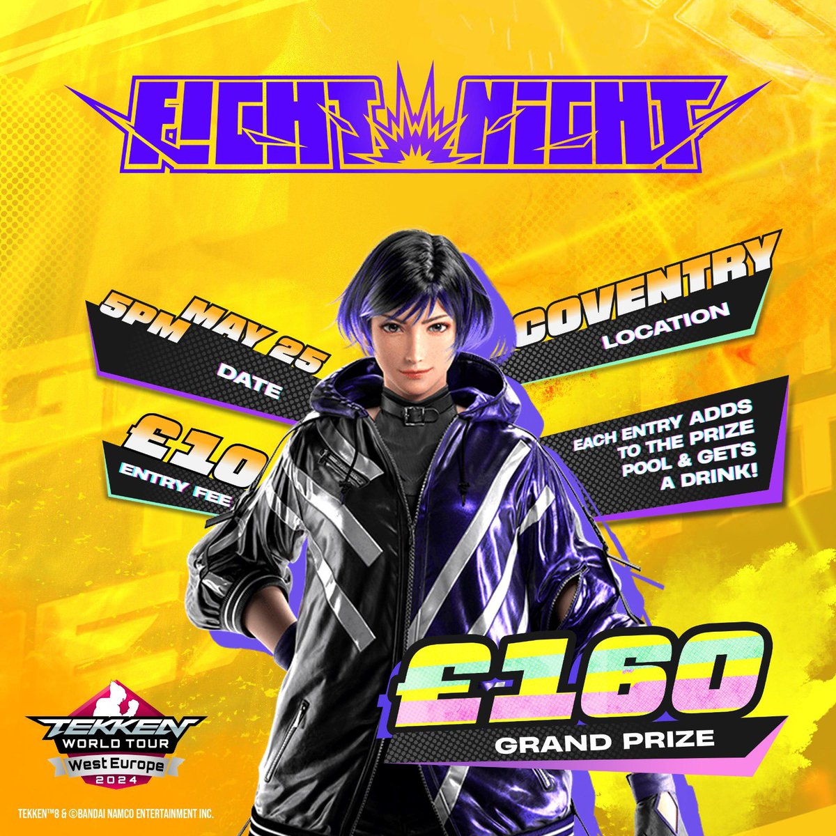 CovFGC's tweet photo. LADIES, GENTS AND ALL THOSE IN BETWEEN

COV FIGHT NIGHT IS BACK ONCE AGAIN FOR OUR 3rd EVENT WITH OUR GRACIOUS HOSTS @SideQuest_Hub 

25/05/24

COVENTRY | @SideQuest_Hub 

SIGN UP NOW

https://t.co/9nQoTWZei6 https://t.co/ZiNqYa1D4i