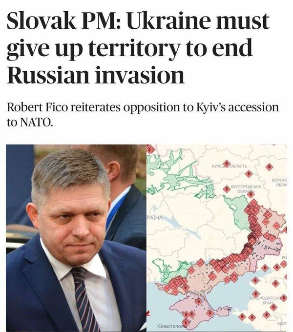 'lovakia’s Populist Prime Minister Robert Fico Has Been Shot' probably a coincidence