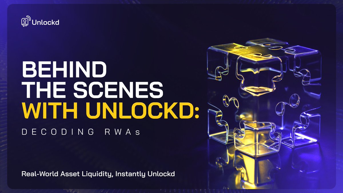 Decode the world of tokenized RWAs in our latest blog! Learn how we unlock liquidity for assets like real estate, precious gems, and metals and transform them into financial opportunities. Discover our vision and the future of finance below 👇 unlockd-finance.medium.com/behind-the-sce…