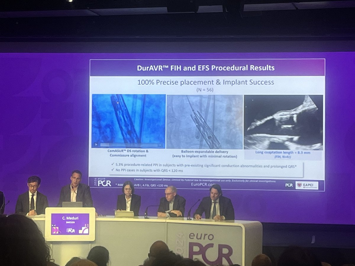 Cardiovascular News (@cn_publishing) on Twitter photo Insights of FIH and EFS use of DurAVR (<a href="/AnterisTech/">Anteris Technologies</a>) a single-leaflet design biomimetic valve are presented at #EuroPCR by Chris Meduri Insights of FIH and EFS use of DurAVR (<a href="/AnterisTech/">Anteris Technologies</a>) a single-leaflet design biomimetic valve are presented at #EuroPCR by Chris Meduri