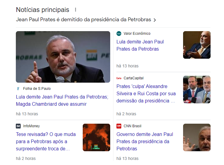 Jean Paul Prates estava fazendo um trabalho muito melhor do que o esperado na Petrobras. 

Por que demitir? 

#PETR4