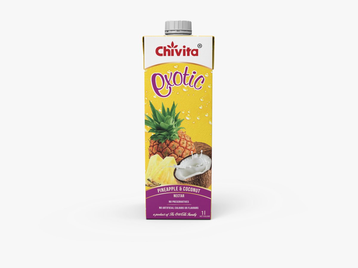 The Chivita Exotic Pineapple and Coconut hits different on a HOT sunny day like this.
You only have to SOAK a taste to believe 😋😋
Yes #EveryoneHasAChivita and I have found mine.
So #WhatsYourChivita??