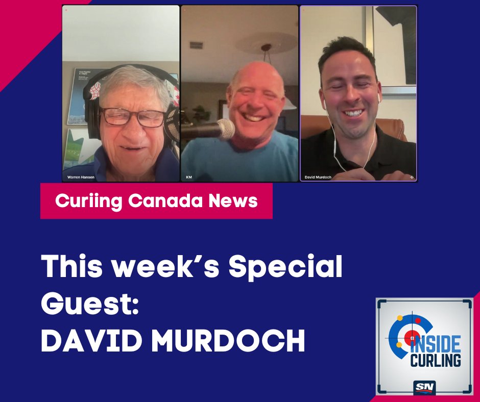 Looks like some serious High Performance fun was had by @Kmartcurl @warrenhansen2 and @DMurdoch17 of @CurlingCanada Listen here: sportsnet.ca/podcasts/insid…