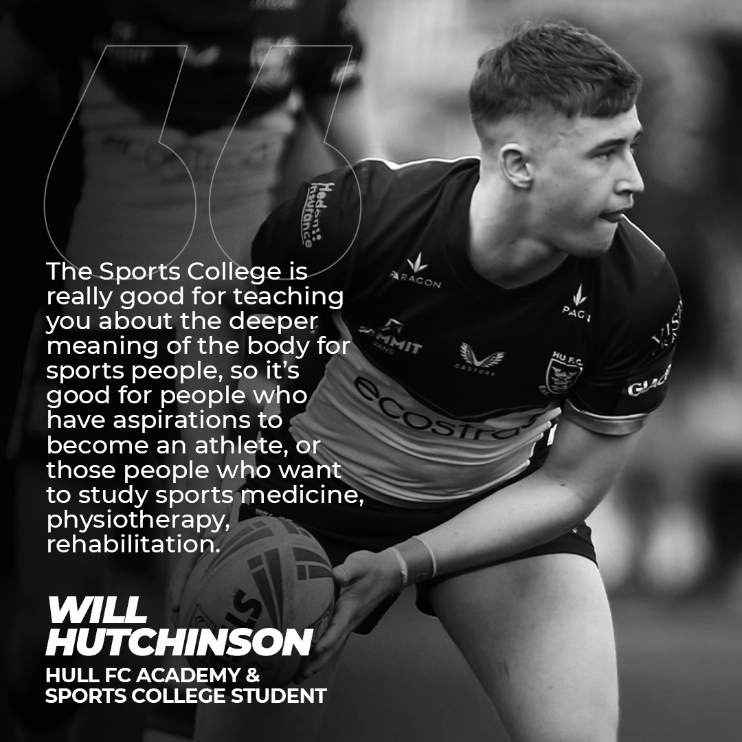 Attending Hull FC's Sports College can open up a heap of avenues into the sporting industry! 🛣 We're currently taking applications for the 2024/25 academic year 🎓 Apply Online 👉 tinyurl.com/2etkxpp6 🤝 @SCLeducation