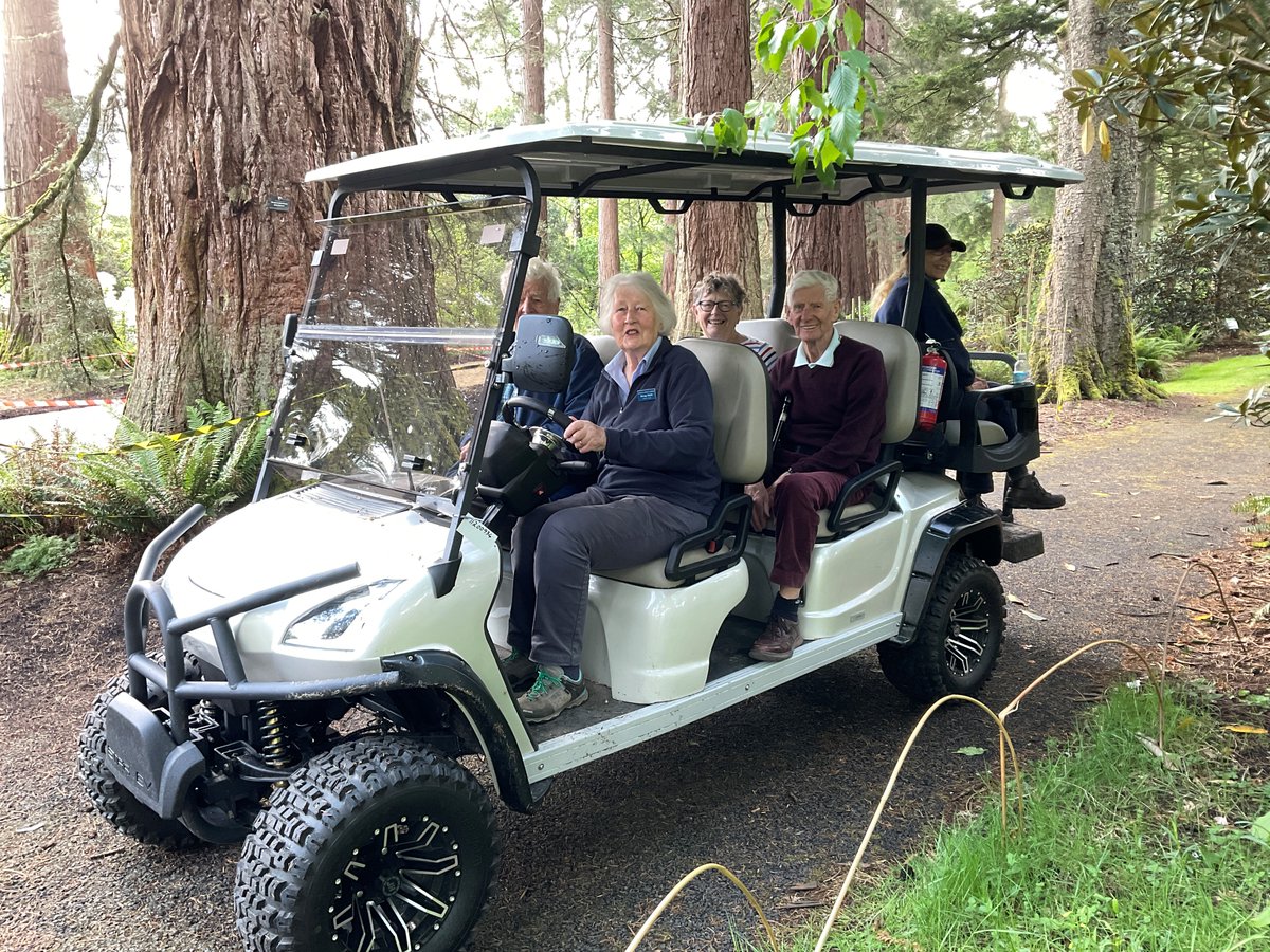 We are delighted to announce our new Benmore Explorer has arrived. Join our Garden Guide for a seasonal tour every Wednesday and Thursday 2pm. For more details visit - rbge.org.uk/whats-on/benmo…