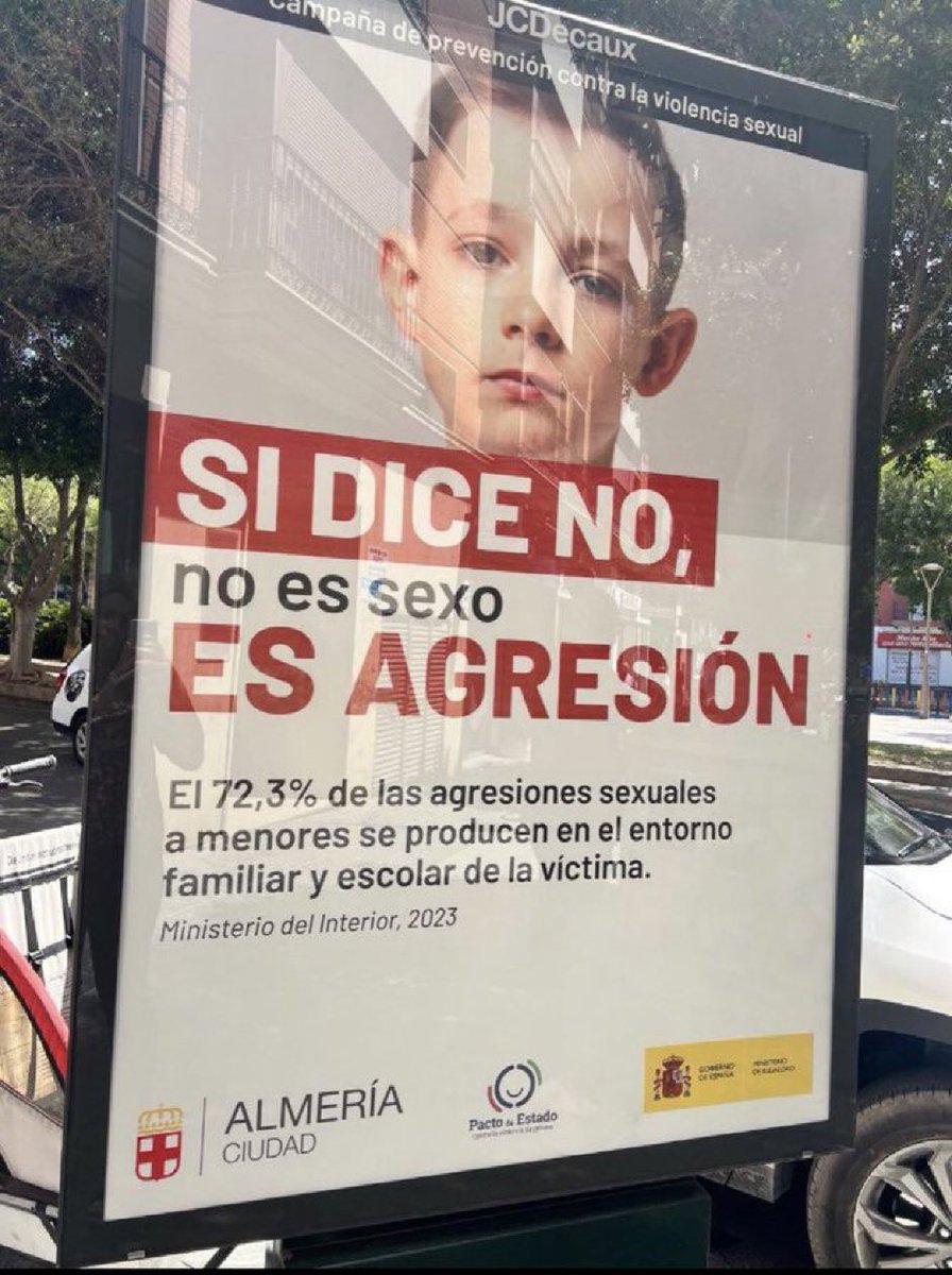 Universitarios Católicos (@unicatolicos_es) on Twitter photo Y si dice sí también lo es.
Los que han hecho este cartel son unos depradados y el <a href="/aytoalm/">Ayuntamiento de Almería</a> @pp_almeria cómplices por permitir que se publique. Y si dice sí también lo es.
Los que han hecho este cartel son unos depradados y el <a href="/aytoalm/">Ayuntamiento de Almería</a> @pp_almeria cómplices por permitir que se publique.