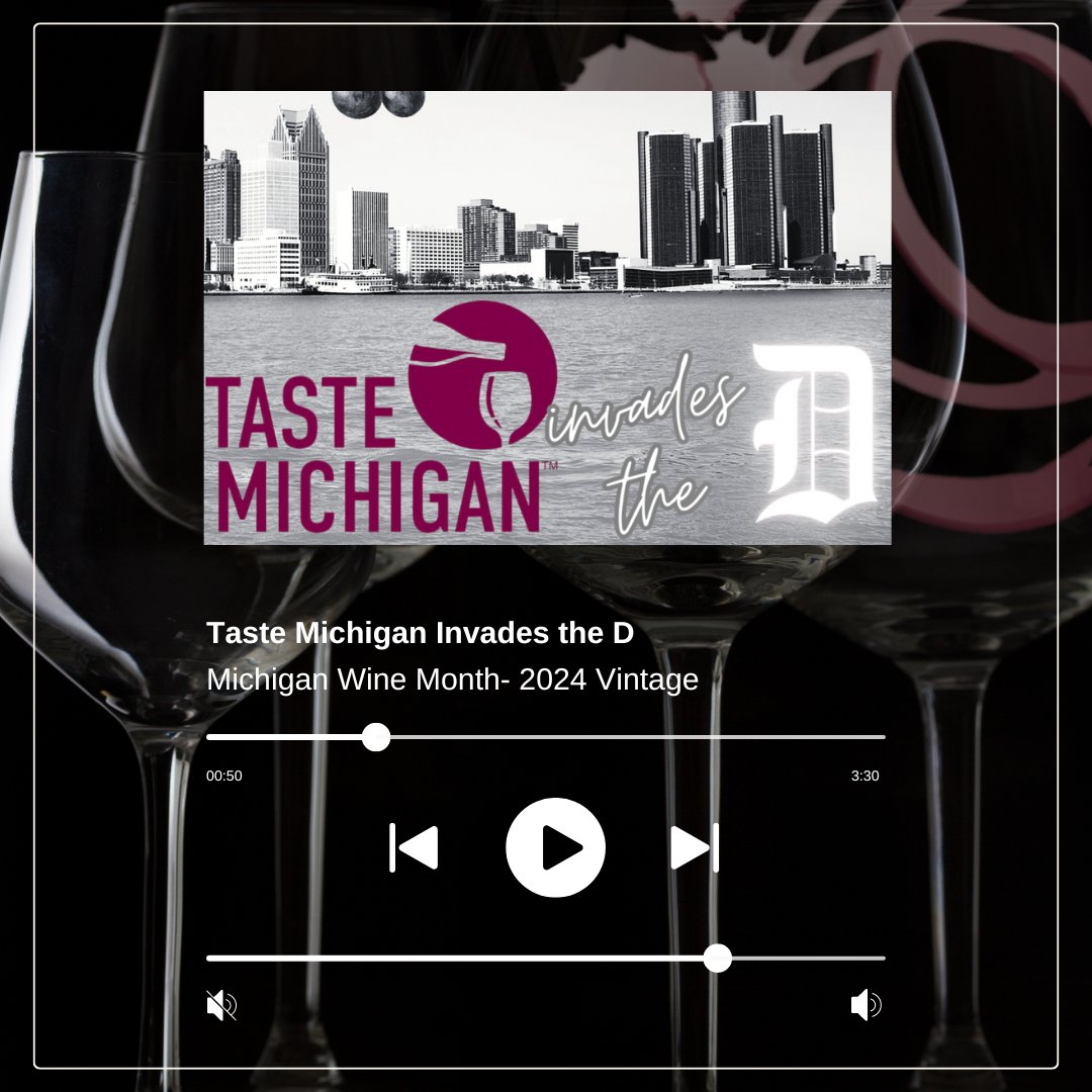 Taste MI Invades the D is sure to be one of our BIGGEST hits of all time. Check out the full line up at: tastemichigan.org/taste-michigan… #MIWineCollab #MIWine #MichiganWine #DrinkMIWine #TasteMichigan #CoolIsHot #MIWineMonth #MichiganWineMonth #TasteMIInvadestheD