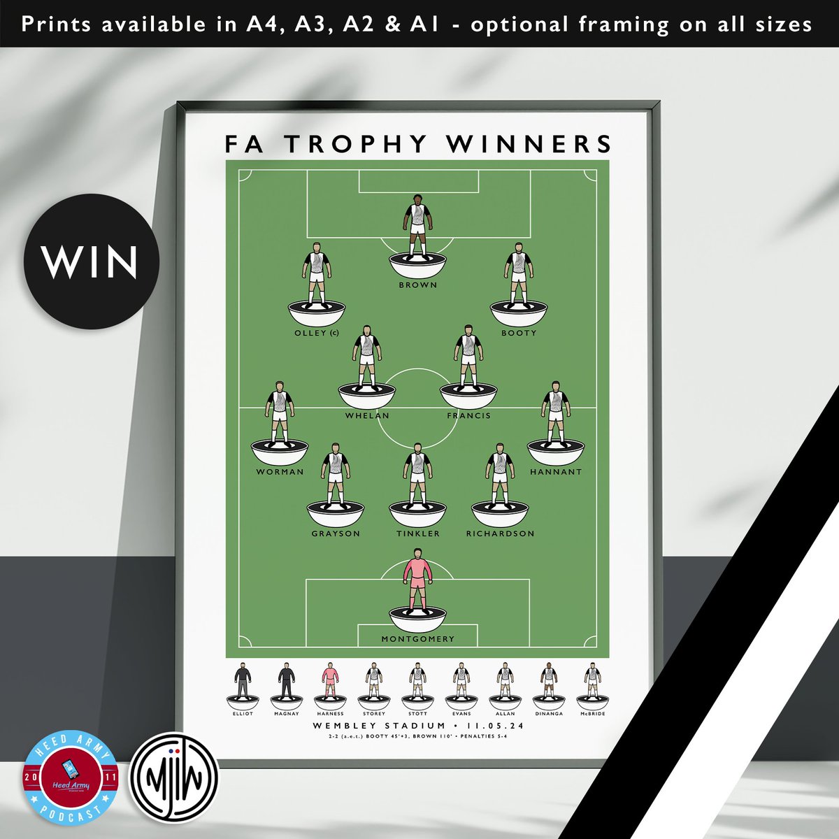 Hi Everyone, we've got a competition for you! You can win a print of this fantastic FA Trophy/Wembley design courtesy of @matthewjiwood. To enter, retweet this post and make sure you're following both us and Matthew. Good luck! #gatesheadfc