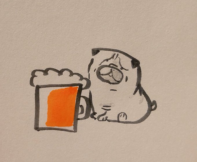 「mug sitting」 illustration images(Latest)