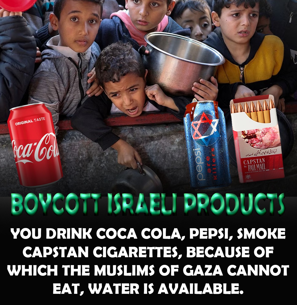 #فری_فلسطین
فلسطین کے مظلوم عوام کے خاطر اسرائیل کے مصنوعات کا بائکاٹ کرو