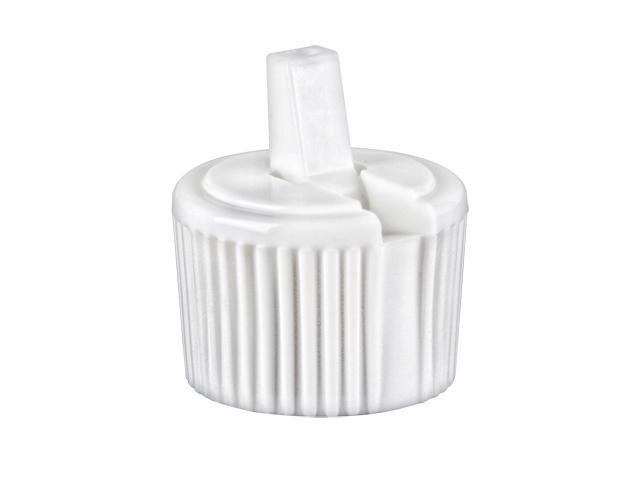White Ribbed Dispensing Caps - Bottle Cap Size: 24-410 - Set of 25 - BULK25 tuppu.net/1efb5c69 #handmade #trending #beautysupply #CosmoBottleCaps