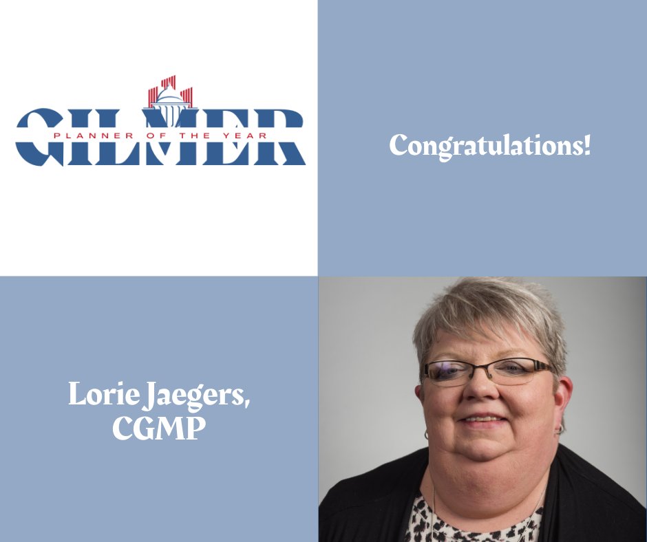 Congratulations to Lorie Jaegers, CGMP on winning this year’s SGMP Sam O. Gilmer Supplier of the Year Award!