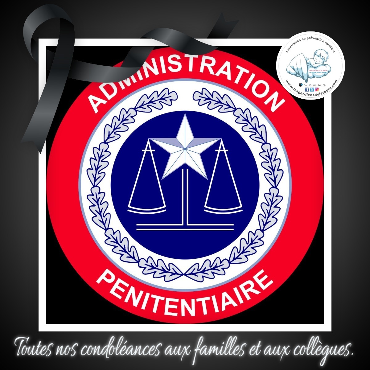 #soutiens #lesgardiensdelaroute #administrationpenitenciere