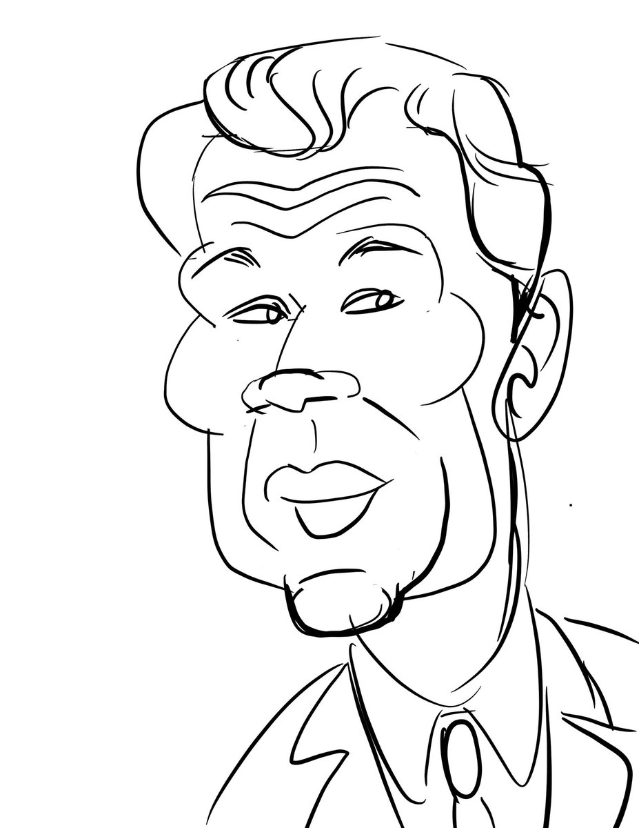 #warmupsketch #caricature #josephcotten