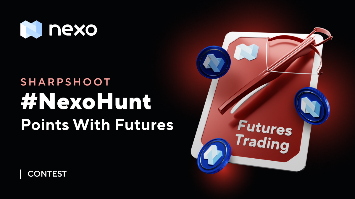 Nexo's tweet photo. Pinpoint precision – sound like you? Up your airdrop bounty with decisive futures trades and stay ahead of the pack.

Want to win 1,000 #NexoHunt points on top?

Just give this post a like, quote retweet it and tag three friends. Happy hunting! 🎯