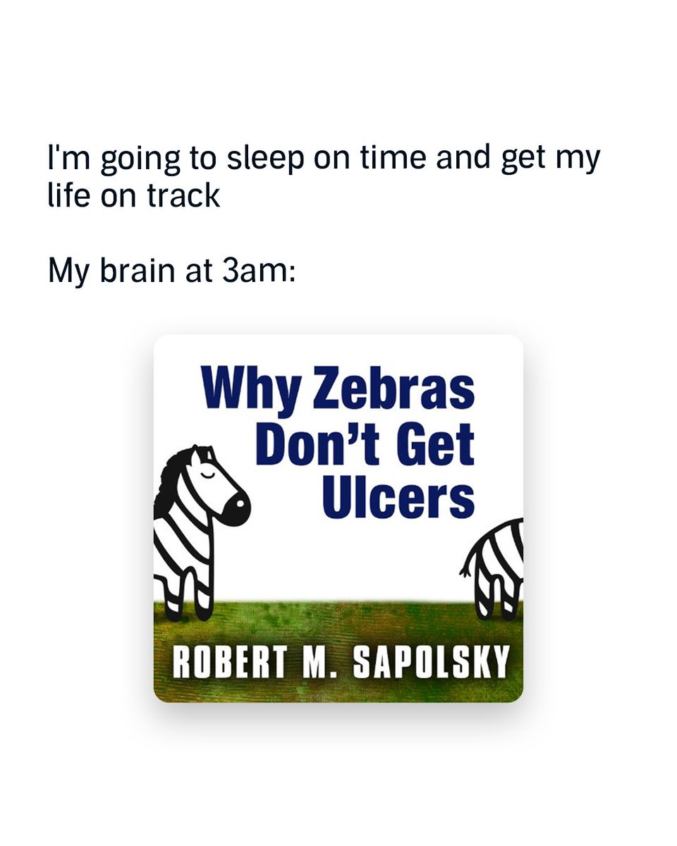 Curiosity killed the cat. It also tells us why zebras don’t get ulcers. It’s also the number 1 reason why we don’t sleep on time. Learn how to manage your stress and get your sleep cycle back on track. Listen here: adbl.co/zebras