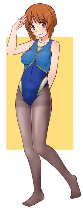 ストッキングの日だそうなので色替えでとりあえず。 