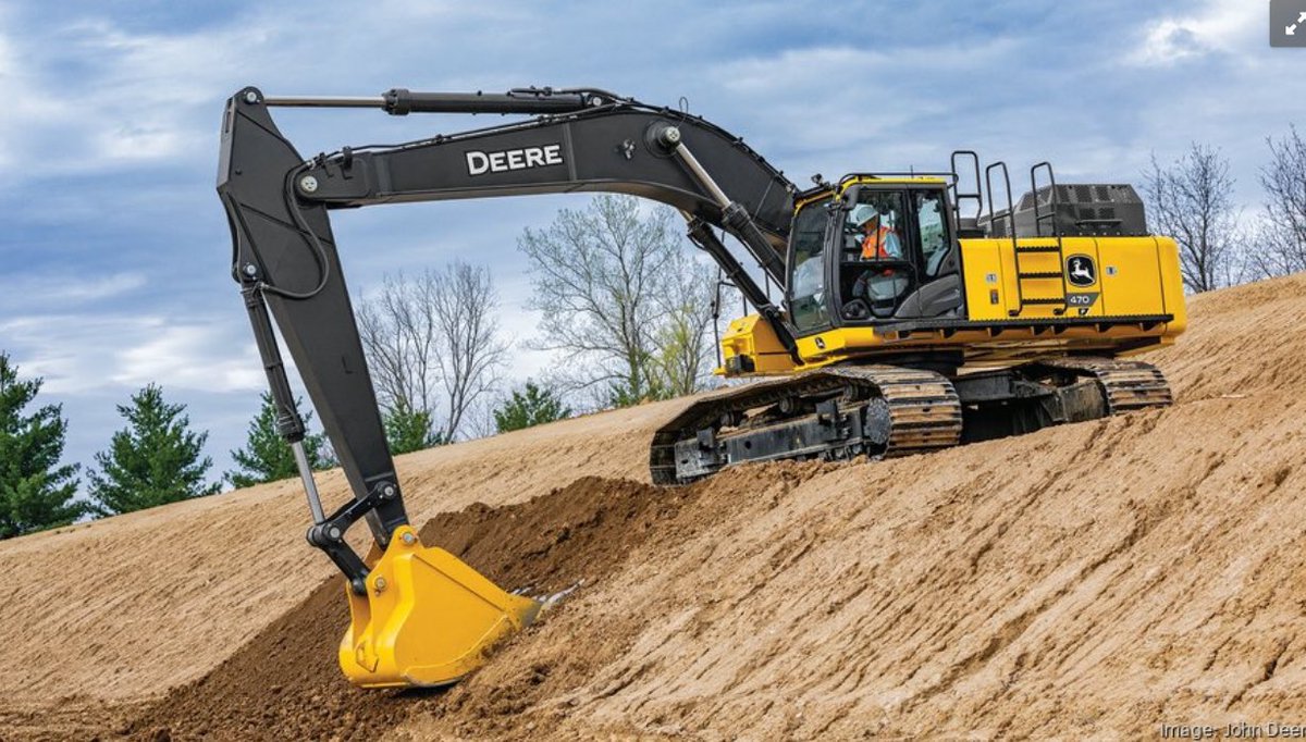 John Deere is expanding their facility in Kernersville, investing $70 million and creating 150 new jobs. This will be on top of the 600 jobs they already have at this location. The new 380,000 SF facility will manufacture 6-10 metric ton excavators. @JohnDeere #jobs #economy…