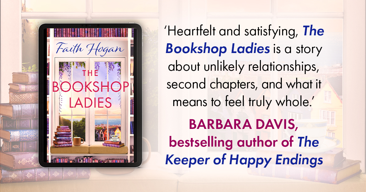 It's TWO WEEKS to go to publication day! And people are saying lovely things about #TheBookshopLadies - 'Heartfelt and satisfying..' Thank you Barbara Davis - author of The Echo of Old Books @AriaFiction I can't wait for it to land in readers hands! shorturl.at/bdelo